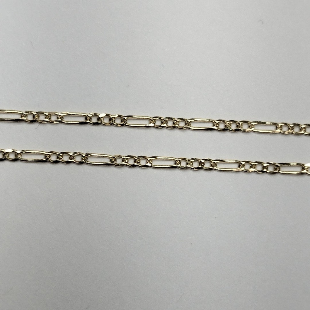 CADENAS 3X1 ORO 14K 55 CM 4 GR (NUEVO)