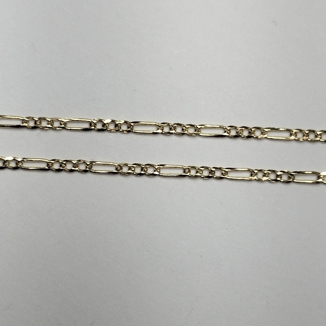 CADENAS 3X1 ORO 14K 55 CM 4 GR (NUEVO)