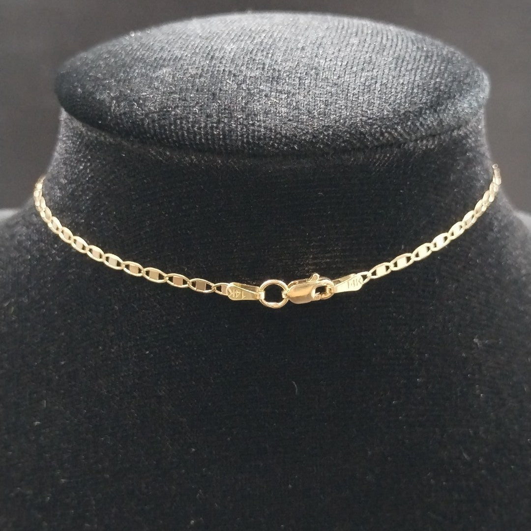 CADENAS GUCHI ORO 14K 55 CM 3.7 GR (NUEVO)