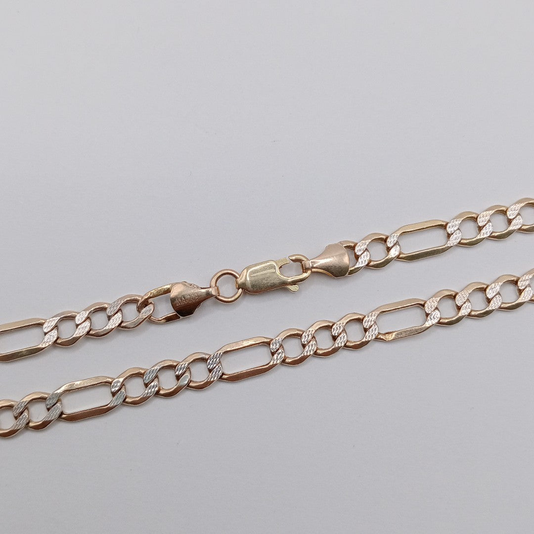 CADENA ORO,RODIADO 10 K 9,70 GRMS (SEMINUEVO)