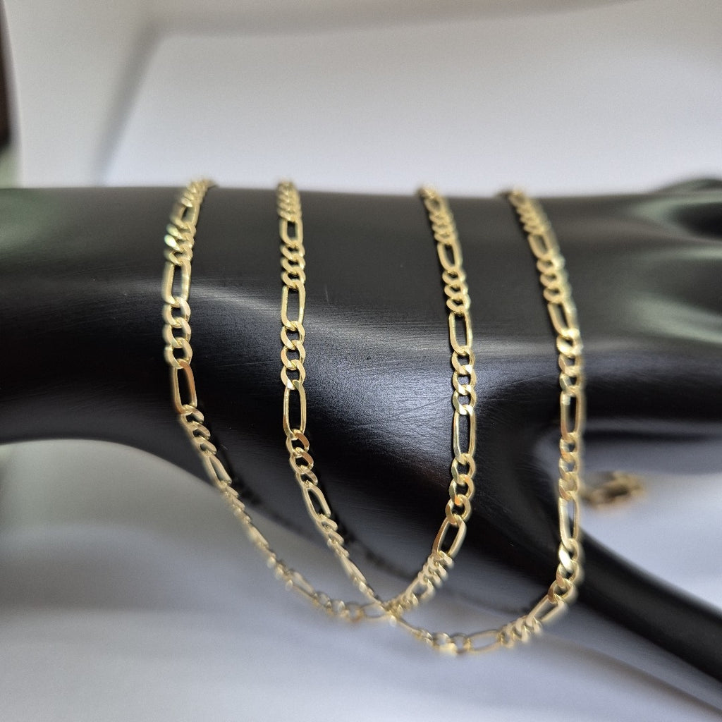 CADENAS 3X1 ORO 14K 55 CM 5.2 GR (NUEVO)