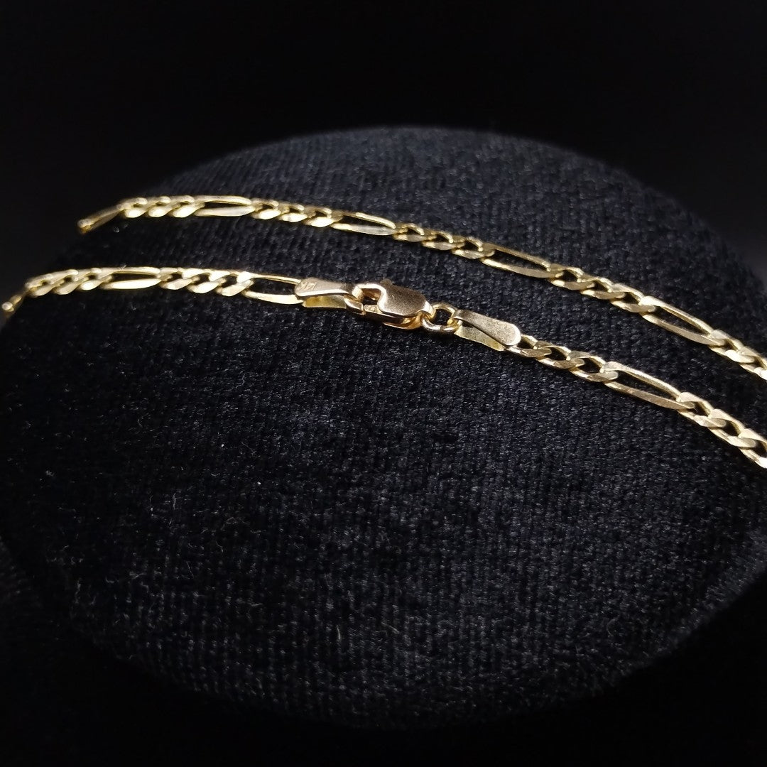 CADENAS 3X1 ORO 14K 55 CM 7.2 GR (NUEVO)