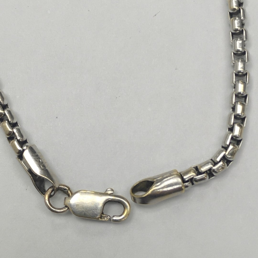 PULSERA ORO BLANCO 14 K 2.9 GRMS (SEMINUEVO)