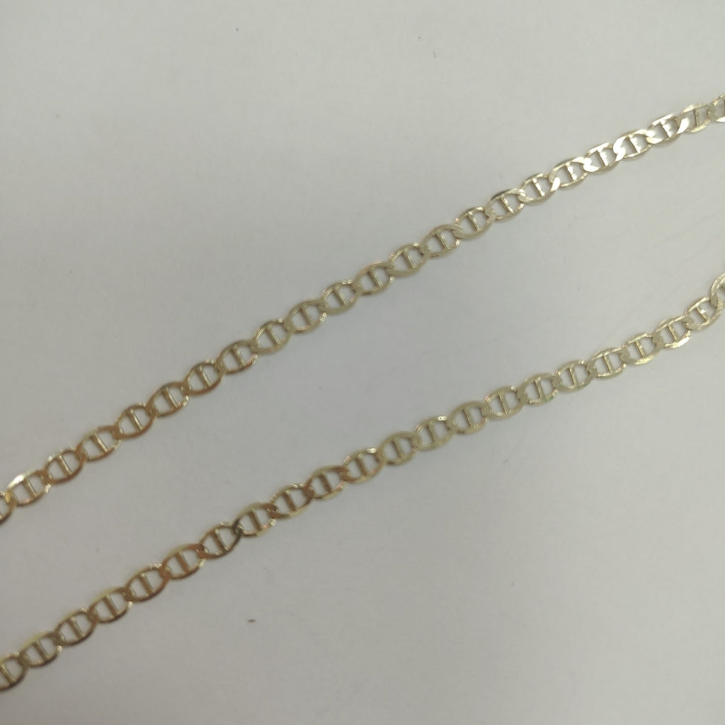 CADENAS TEJIDO GUCHI ORO 10K 55 CM 4.6 GR (NUEVO)