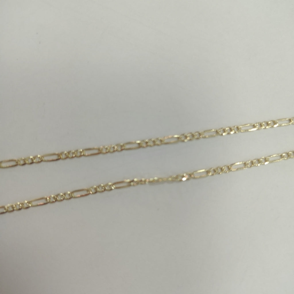 CADENAS 3X1 ORO 14K 55 CM 4 GR (NUEVO)