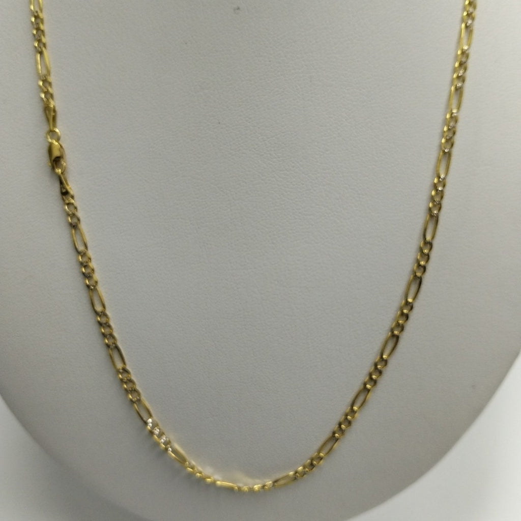 CADENAS 3X1 DIAMANTADA ORO 14K 55 CM 8.5 GR (NUEVO)