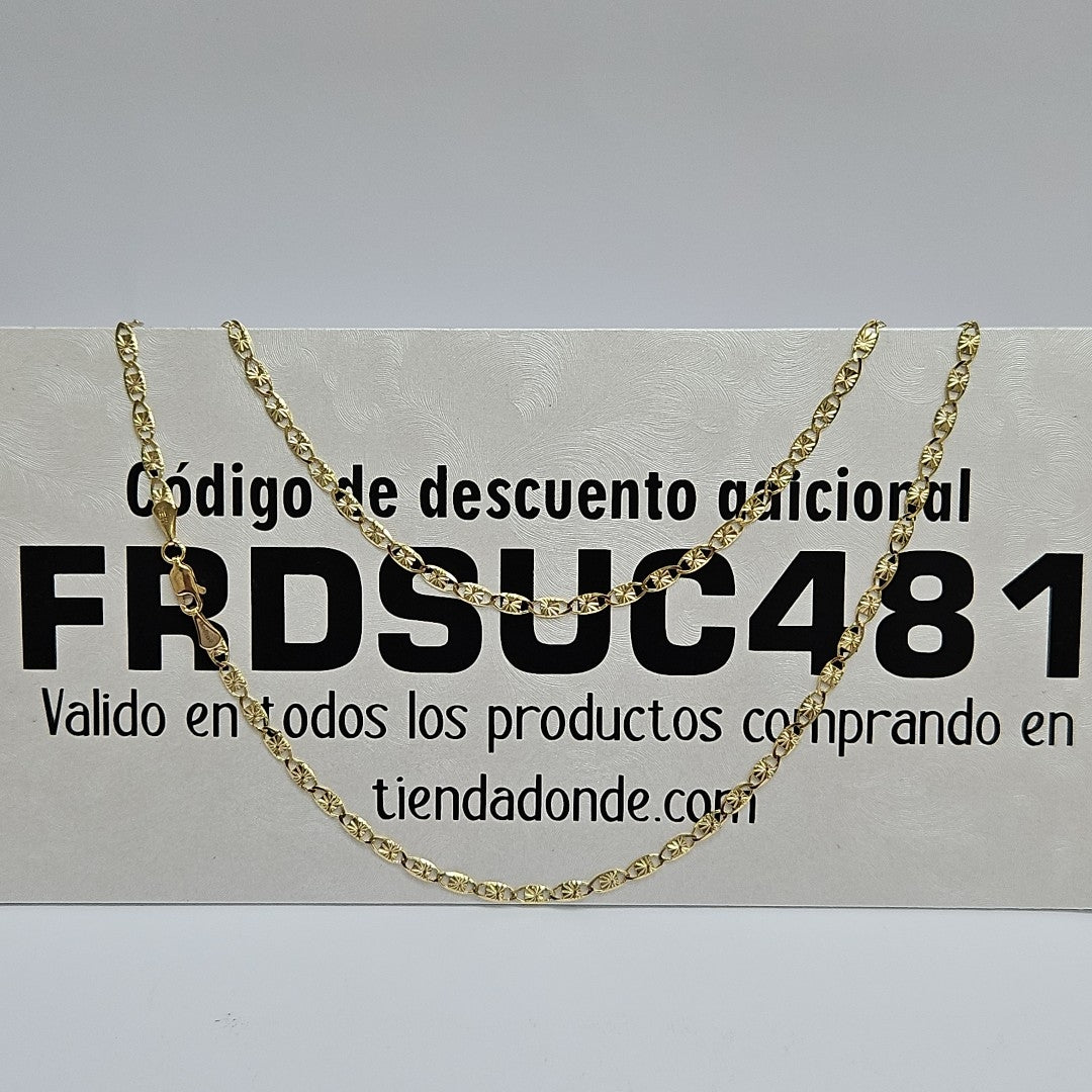 CADENAS GUCHI ORO 14K 55 CM 7 GR (NUEVO)