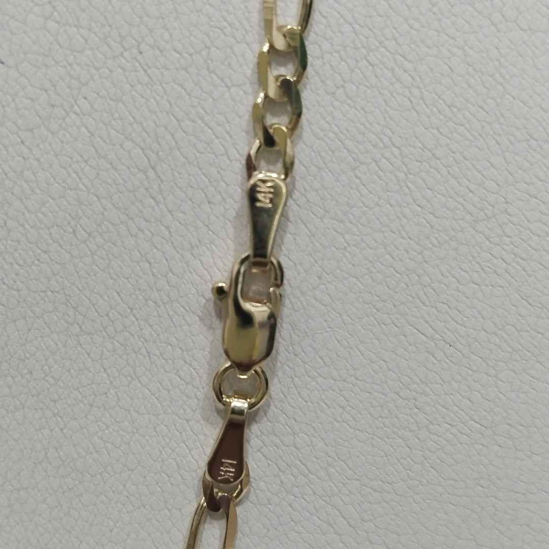 CADENAS 3X1 ORO 14K 60 CM 7.9 GR (NUEVO)