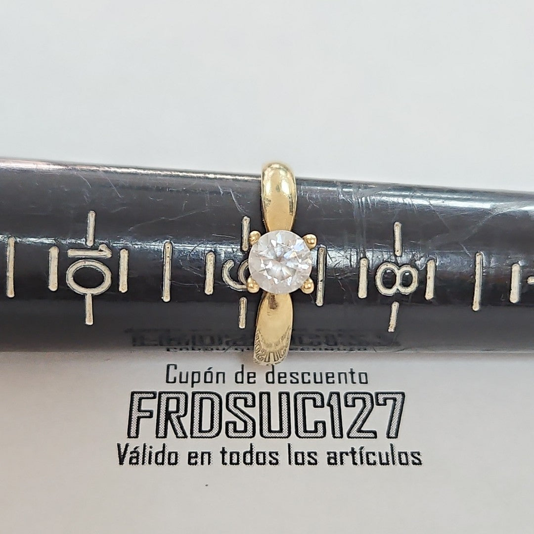 SOLITARIO ORO 10 K 2.7 GRMS (SEMINUEVO)