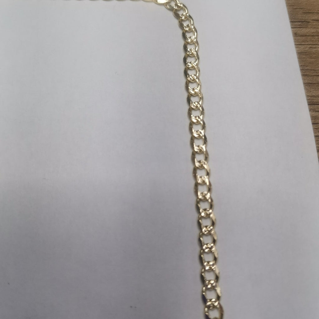 CADENAS BARBADA ORO 14K 55 CM 13.1 GR (NUEVO)