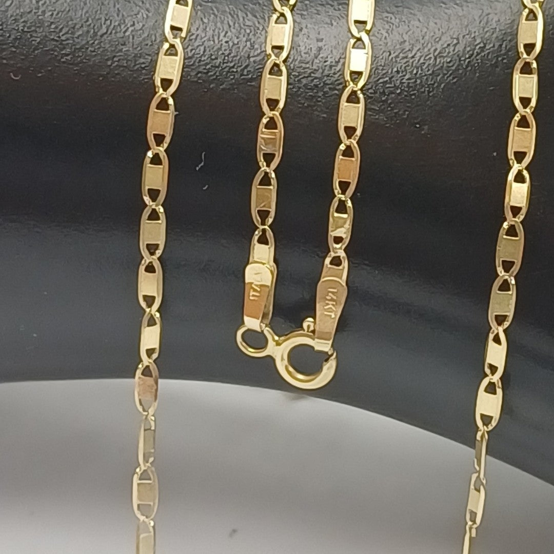 CADENA ORO 14 K 3.3 GRMS (SEMINUEVO)