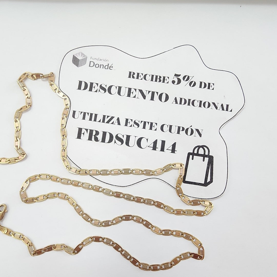 CADENA ORO 14 K 11.4 GRMS (SEMINUEVO)