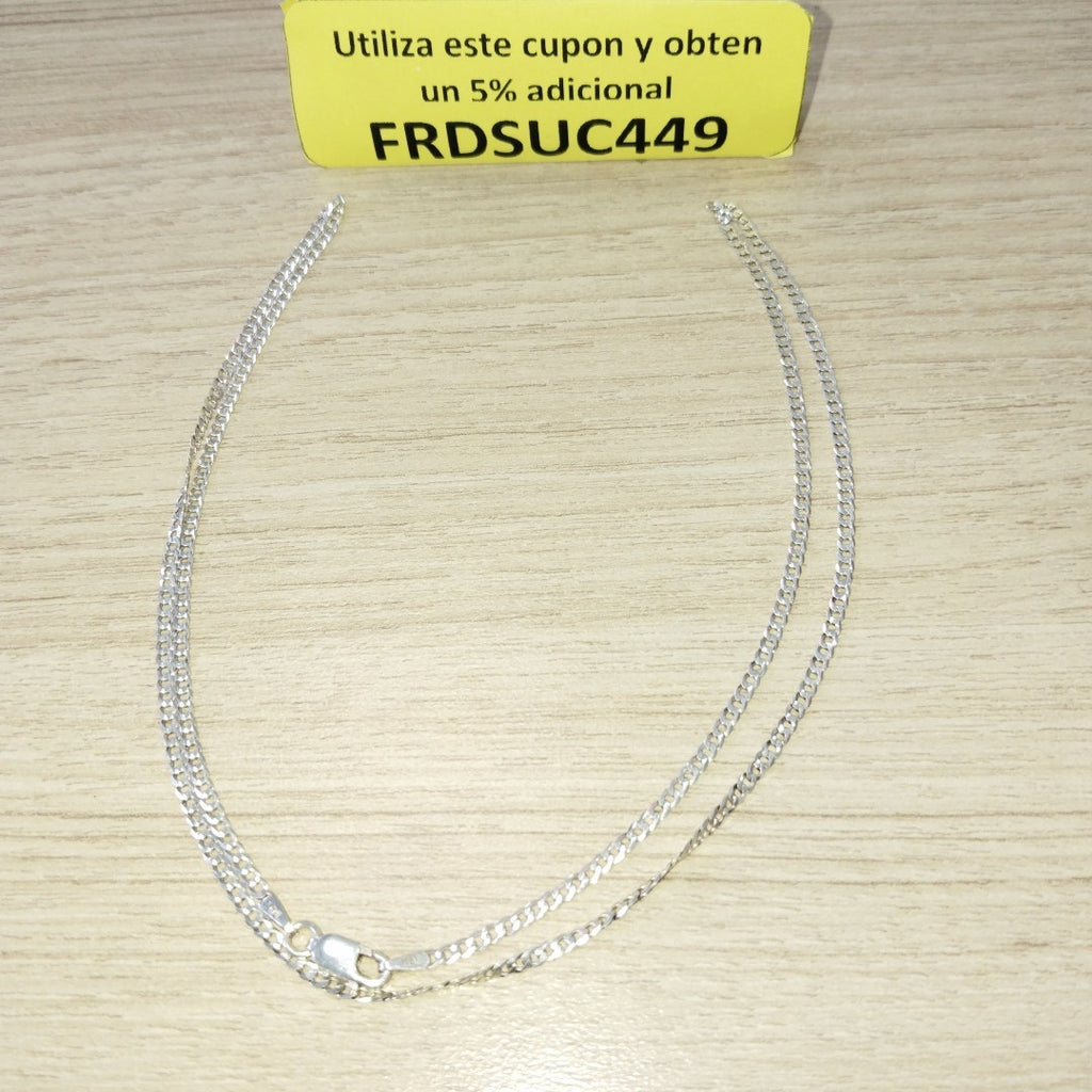 CADENA PLATA 3.6 GRMS (SEMINUEVO)