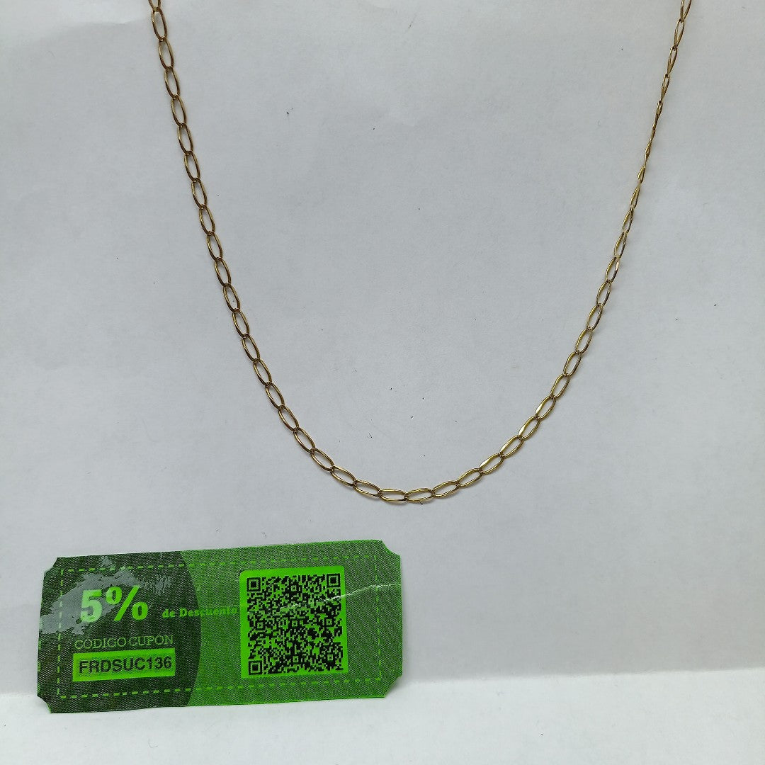 CADENA ORO 14 K 3.2 GRMS (SEMINUEVO)
