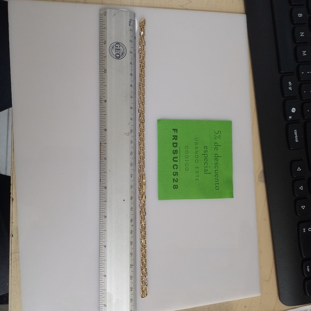 CADENA ORO 10 K 5.8 GRMS (SEMINUEVO)