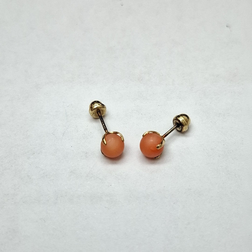 BROQUELES PAR ORO 14 K 0,80 GRMS (SEMINUEVO)
