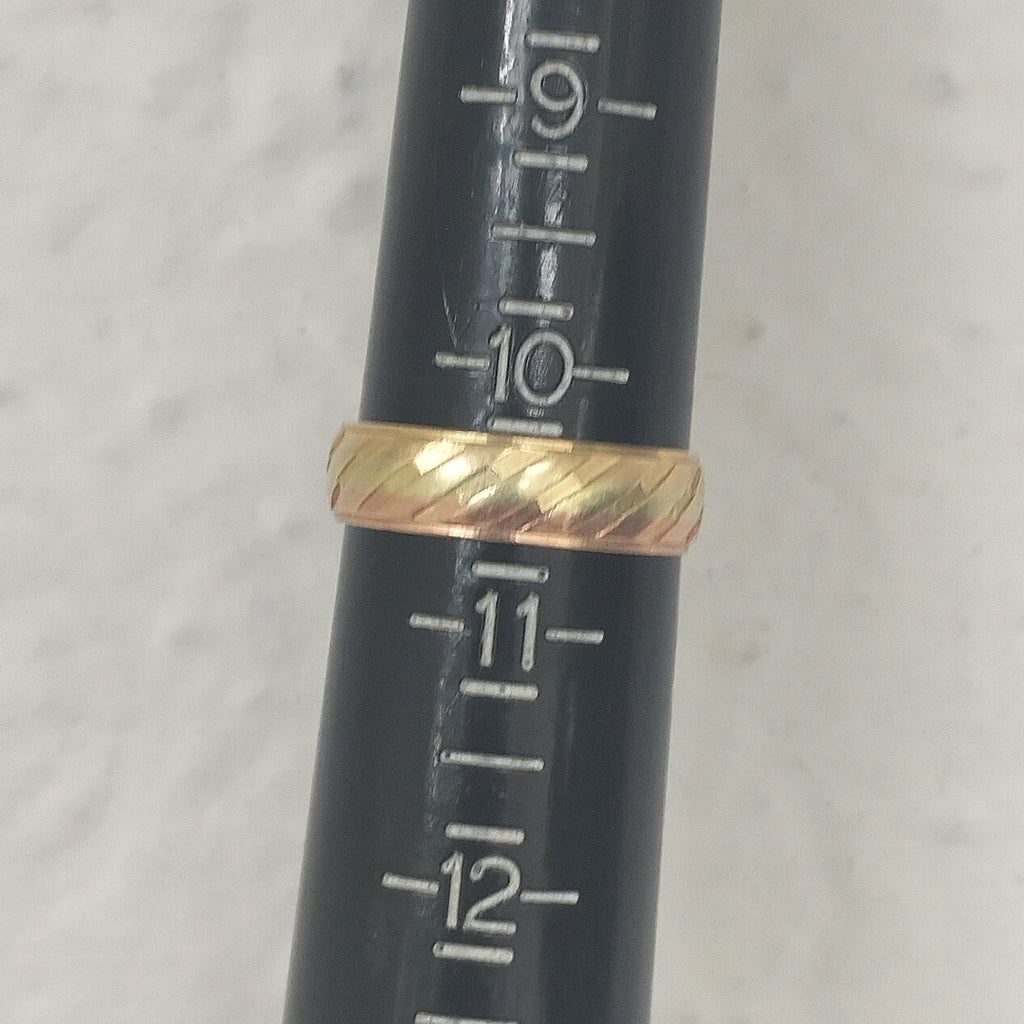 ARGOLLA ORO COMBINADO 14 K 3.1 GRMS (SEMINUEVO)