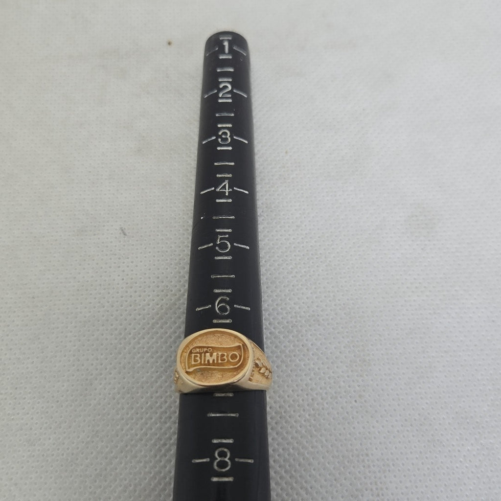 ANILLO CONMEMORATIVO ORO 14 K 8.8 GRMS (SEMINUEVO)