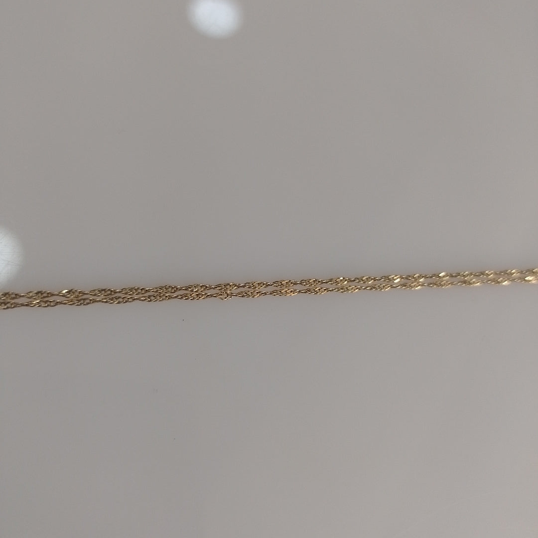 CADENA ORO 14 K 1.2 GRMS (SEMINUEVO)