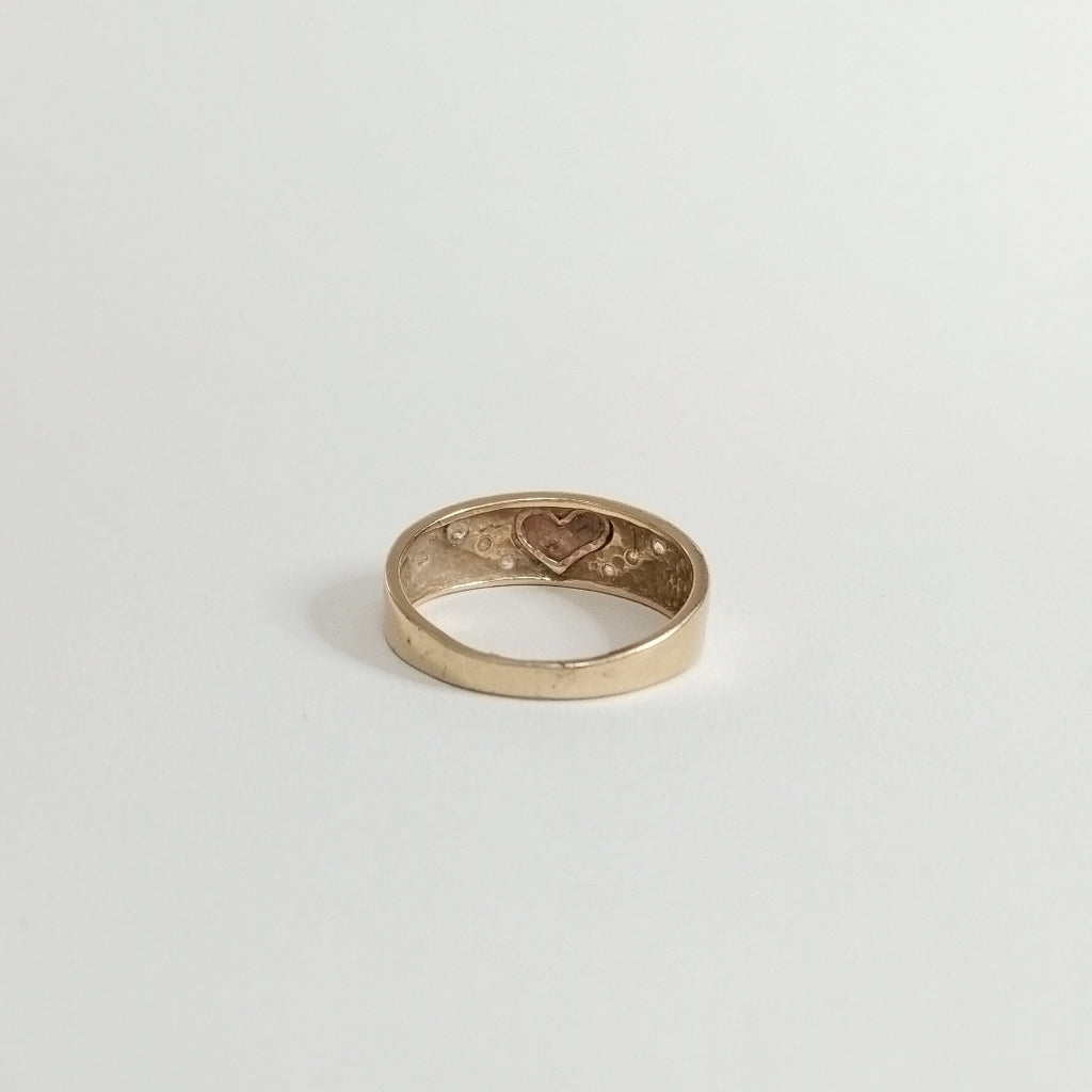 ANILLITO ORO, ORO COMBINADO 14 K 3 GRMS (SEMINUEVO)