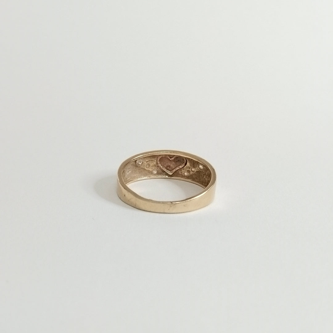 ANILLITO ORO, ORO COMBINADO 14 K 3 GRMS (SEMINUEVO)