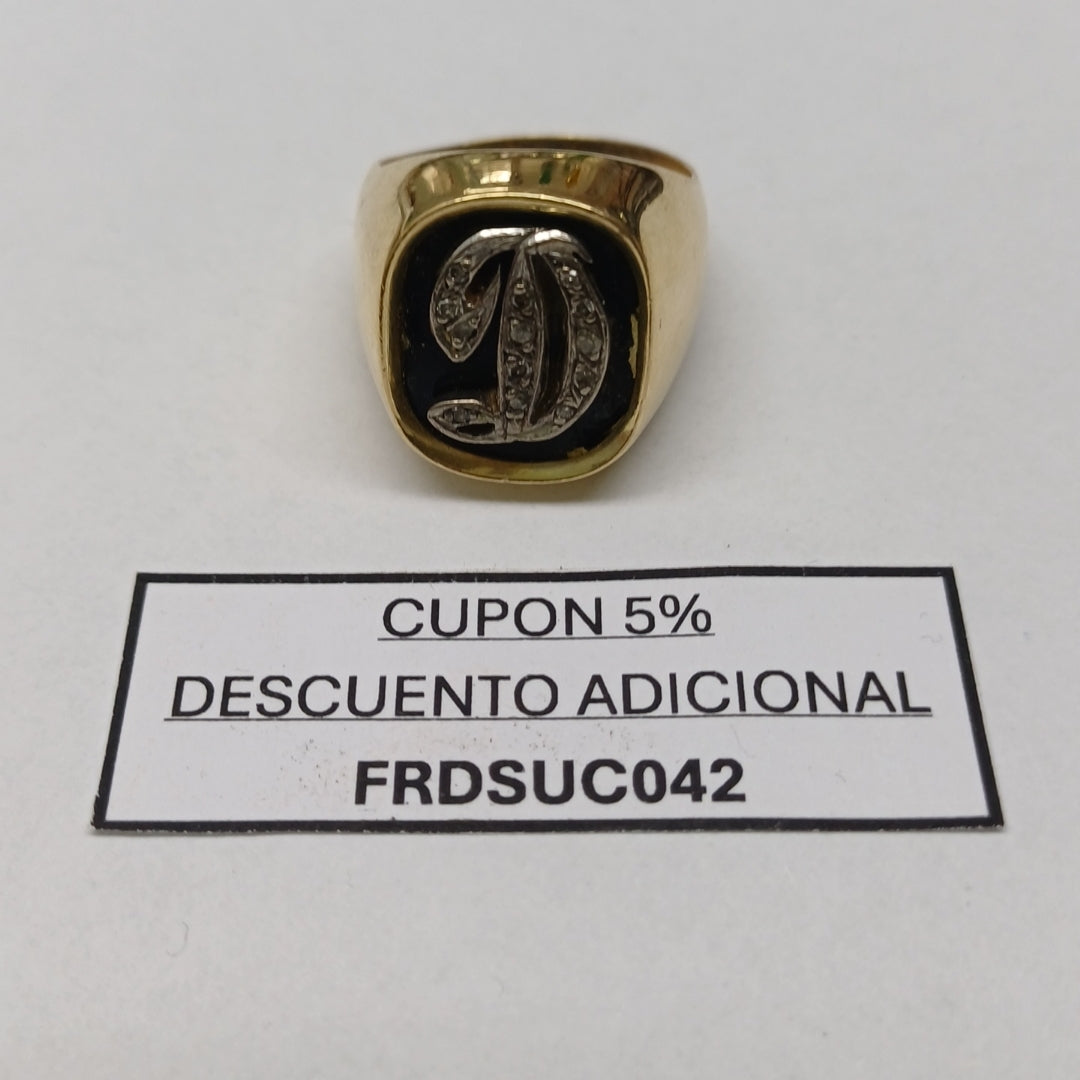 ANILLO ORO 14 K 13,60 GRMS (SEMINUEVO)