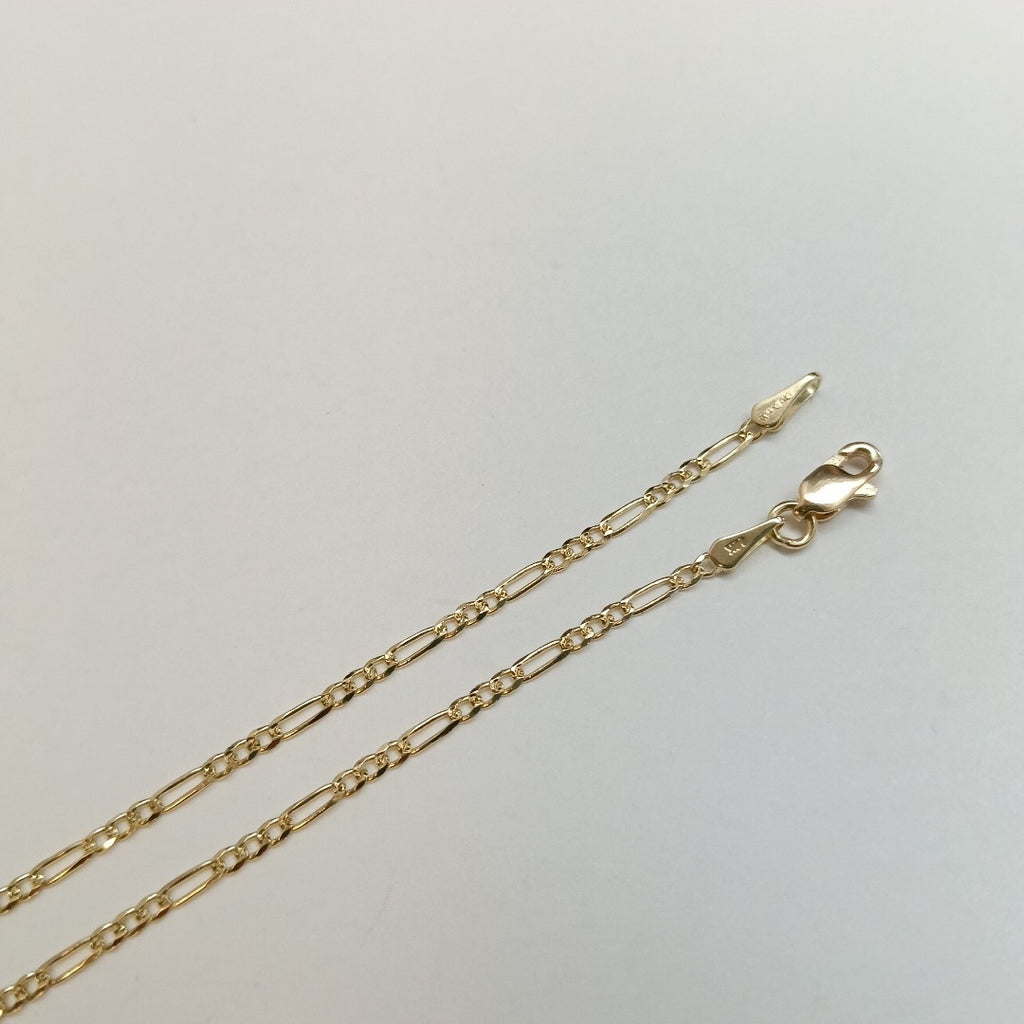 PULSERA 3X1 ORO 14K 21 CM 1.7 GR (NUEVO)