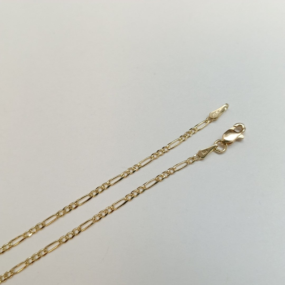 PULSERA 3X1 ORO 14K 21 CM 1.7 GR (NUEVO)