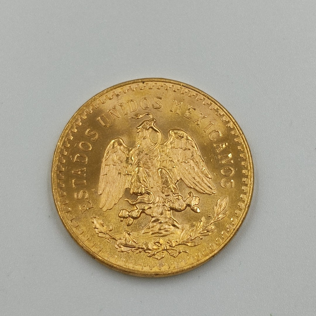K1 41,60 GRMS 21 K IDENTIFICACIÓN MONEDA NOMINATIVA MONEDAS PESOS 50 PESOS (SEMINUEVO)