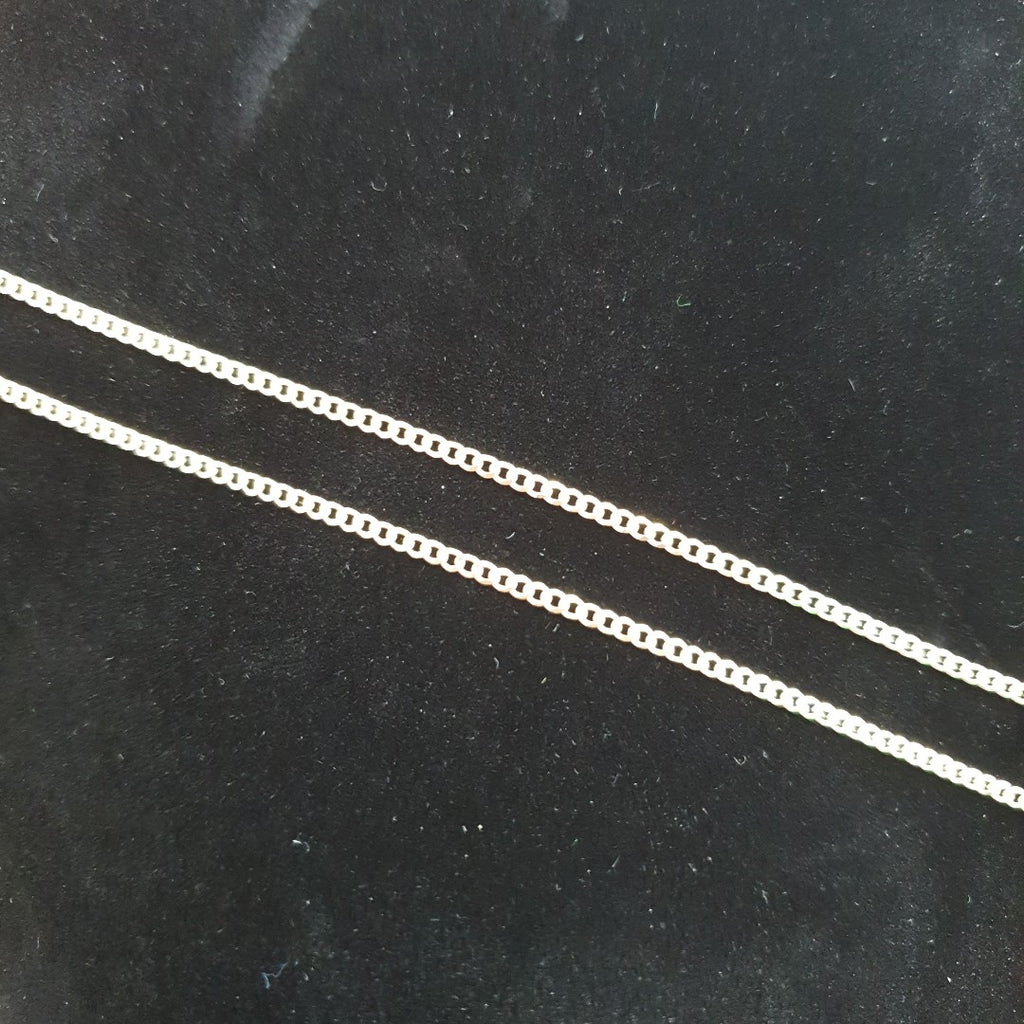 CADENAS TEJIDO BARBADA ORO 10K 50 CM 3.5 GR (NUEVO)
