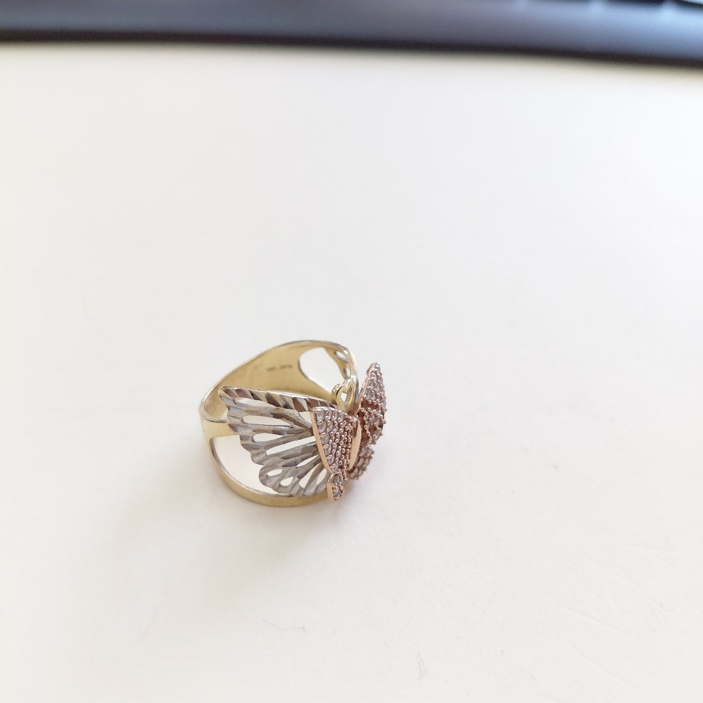 ANILLITO ORO, ORO COMBINADO 10 K 4.2 GRMS (SEMINUEVO)