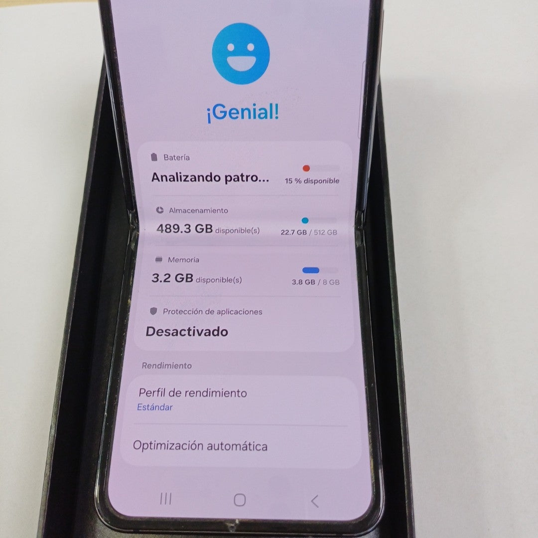 CELULAR SAMSUNG GALAXY Z FLIP 5 SM-F731B (2023) 512 GB 8 GB RAM (SEMINUEVO)