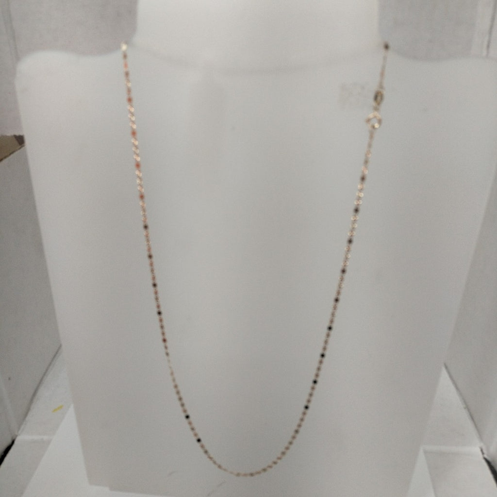 CADENAS TEJIDO GUCHI ORO 10K 55 CM 1.7 GR (NUEVO)