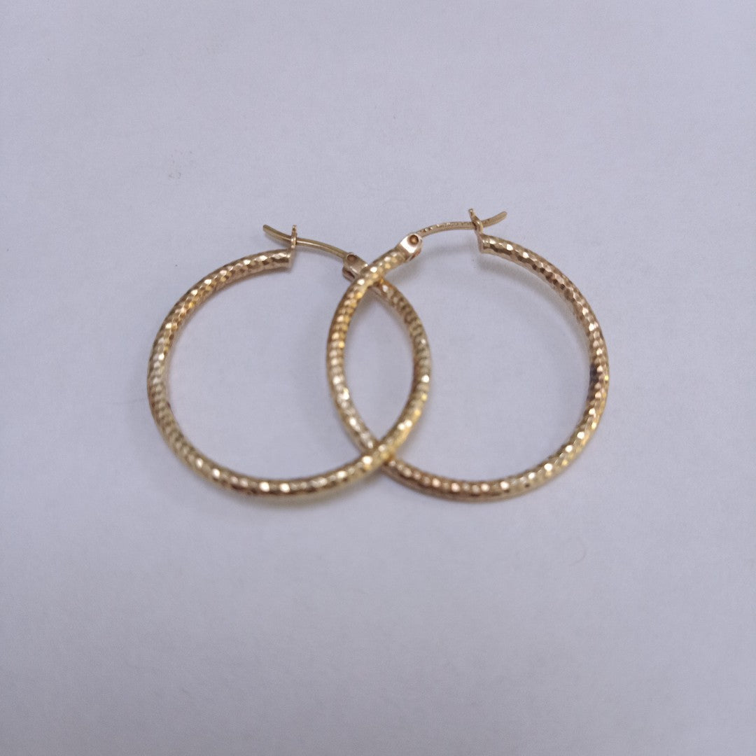 ARRACADAS PAR ORO 14 K 3,50 GRMS (SEMINUEVO)