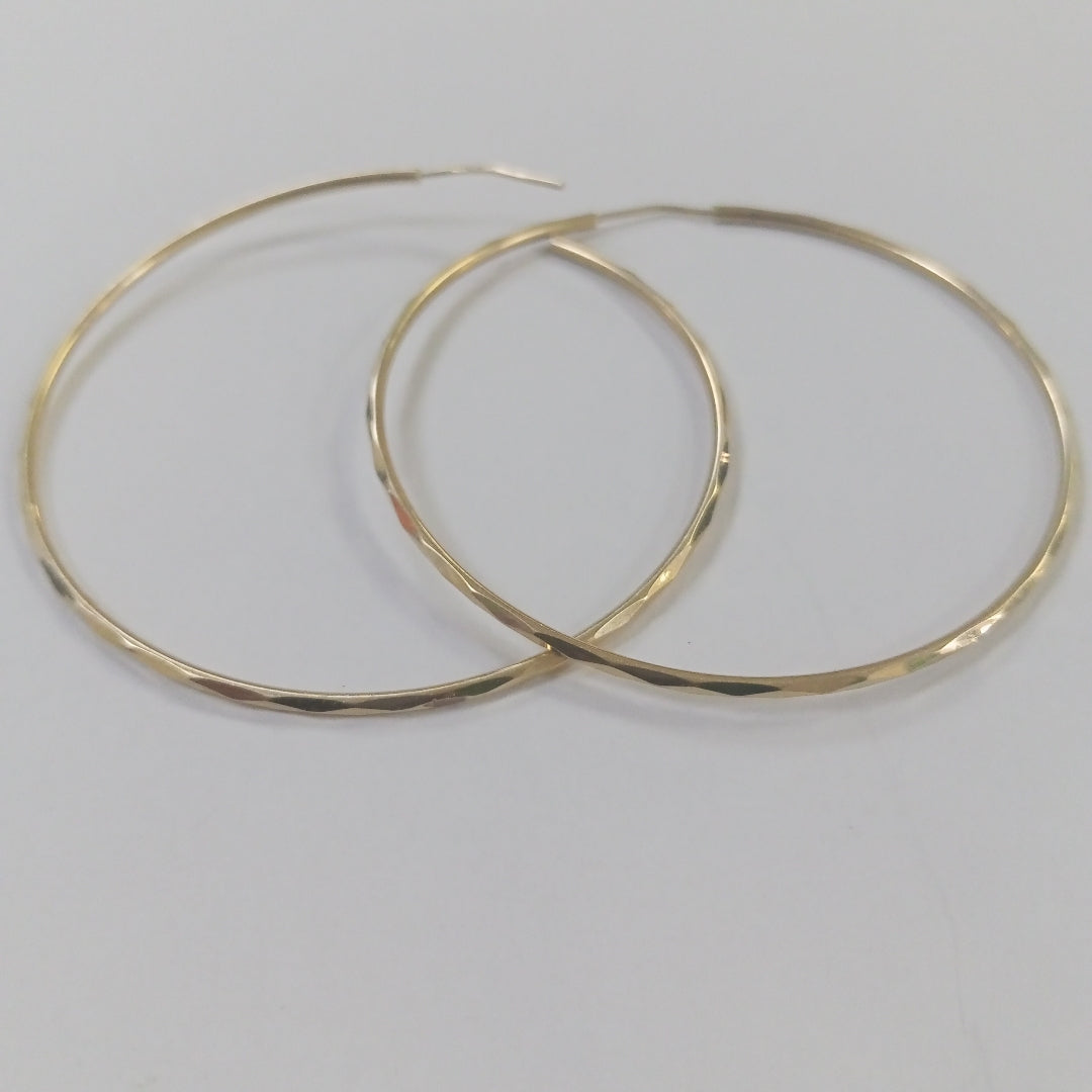 ARRACADAS PAR ORO 14 K 4.8 GRMS (SEMINUEVO)