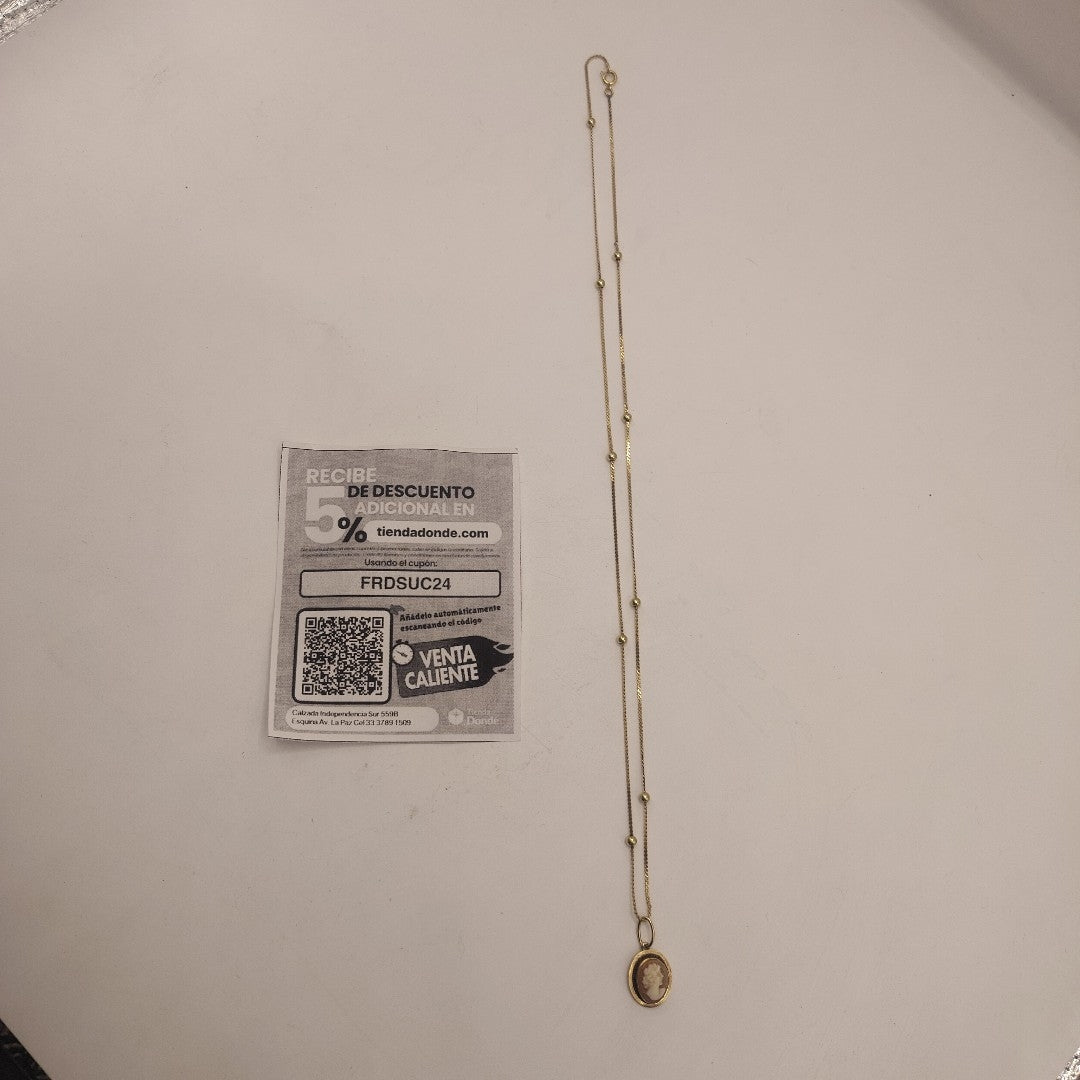 CADENA ORO 14 K 3,20 GRMS (SEMINUEVO)