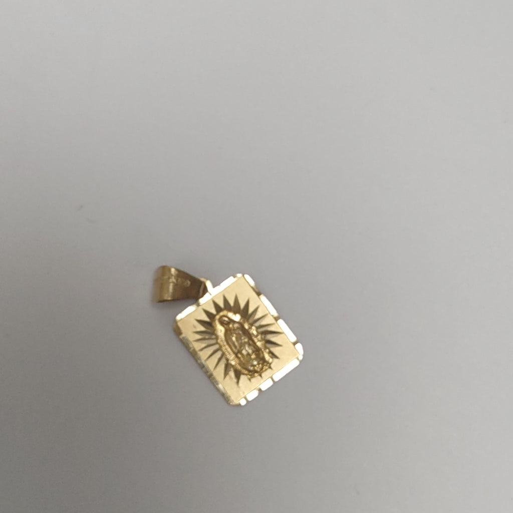 DIJE, MEDALLA RELIGIOSA ORO 14 K 1.4 GRMS (SEMINUEVO)