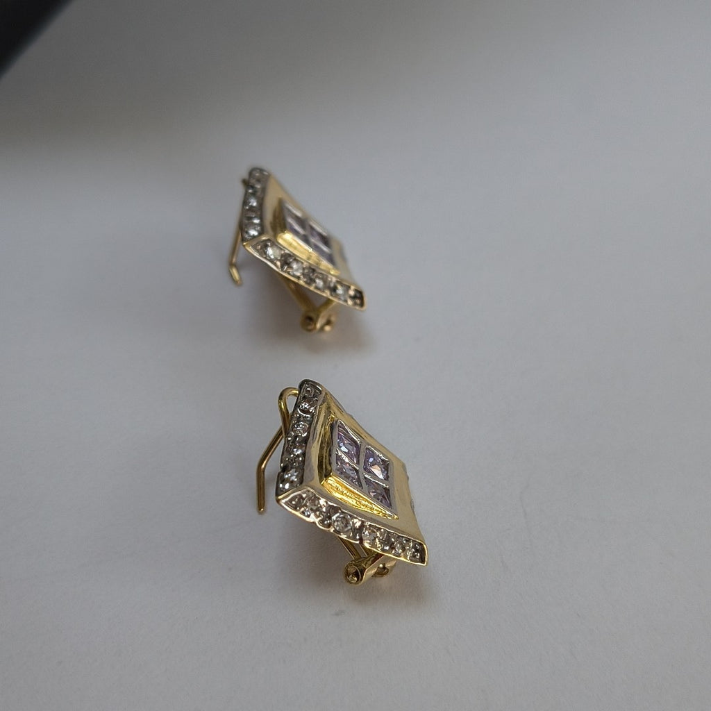 ARETES PAR ORO 10 K 5.4 GRMS (SEMINUEVO)