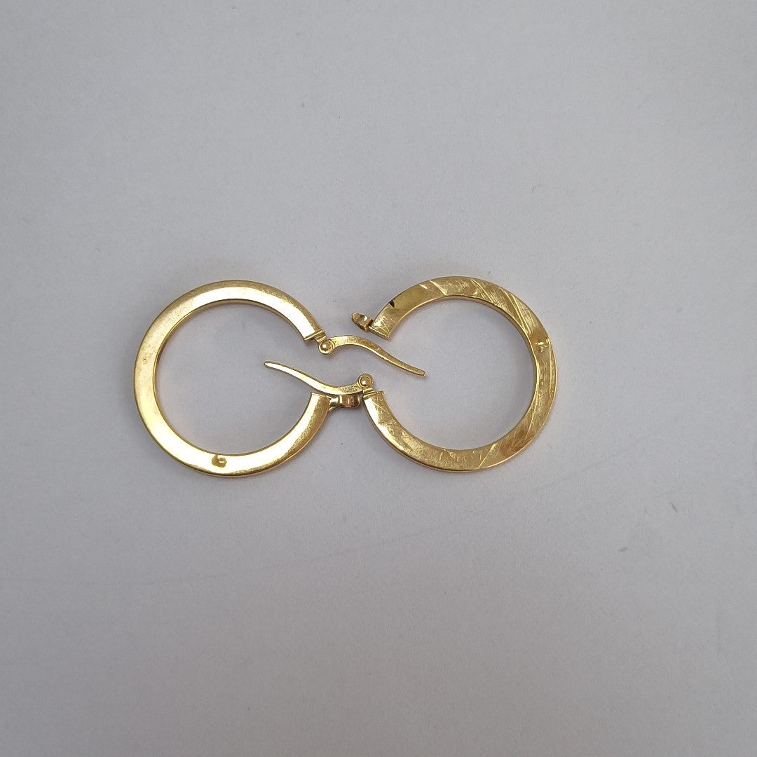 ARRACADAS PAR ORO 14 K 2.1 GRMS (SEMINUEVO)