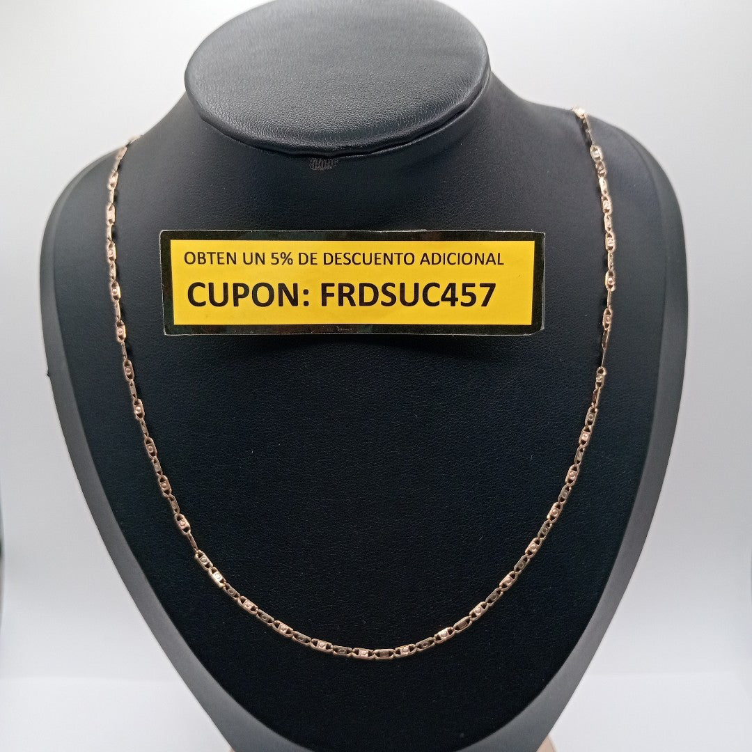 CADENA ORO COMBINADO 10 K 3.1 GRMS (SEMINUEVO)