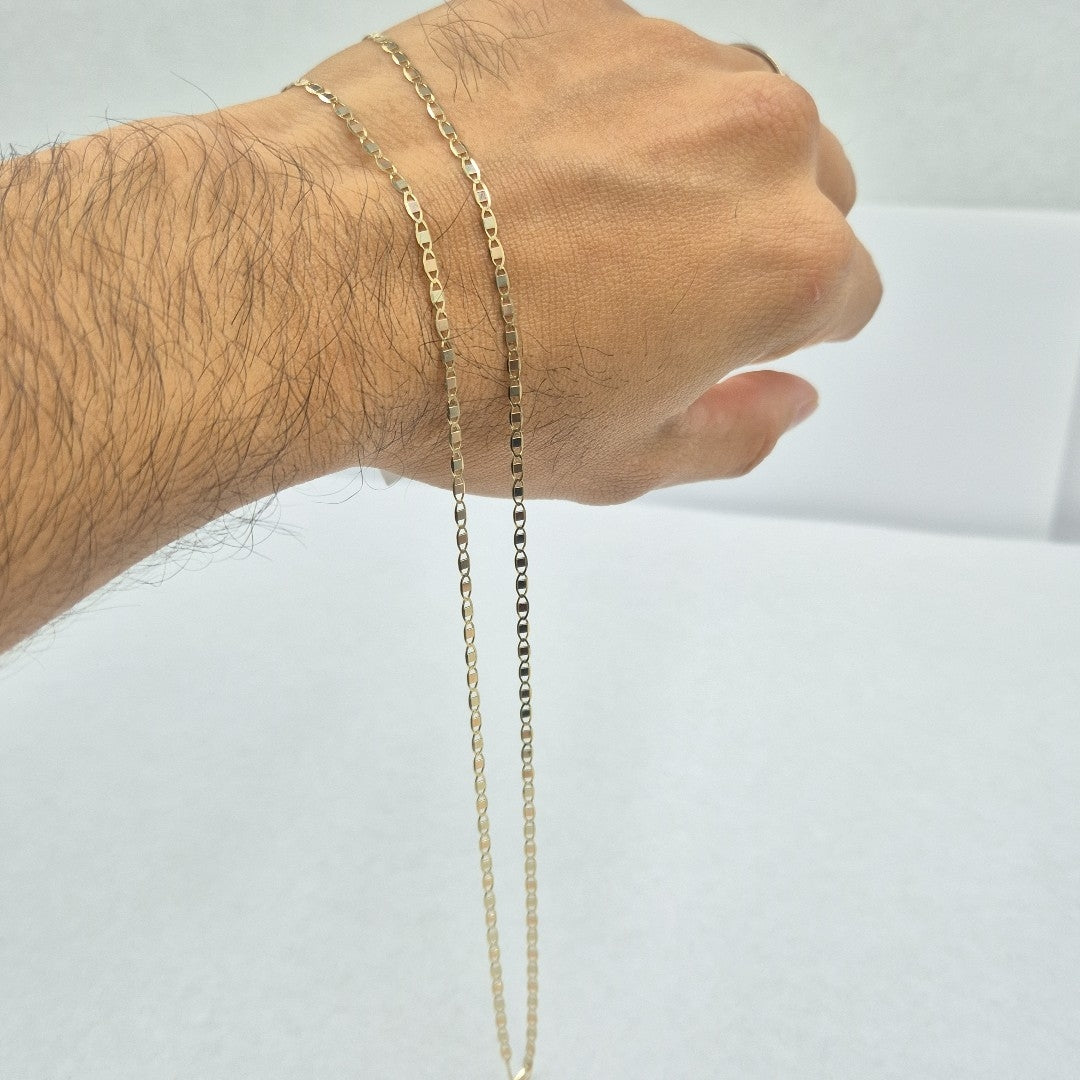 CADENAS GUCHI ORO 14K 55 CM 3.6 GR (NUEVO)