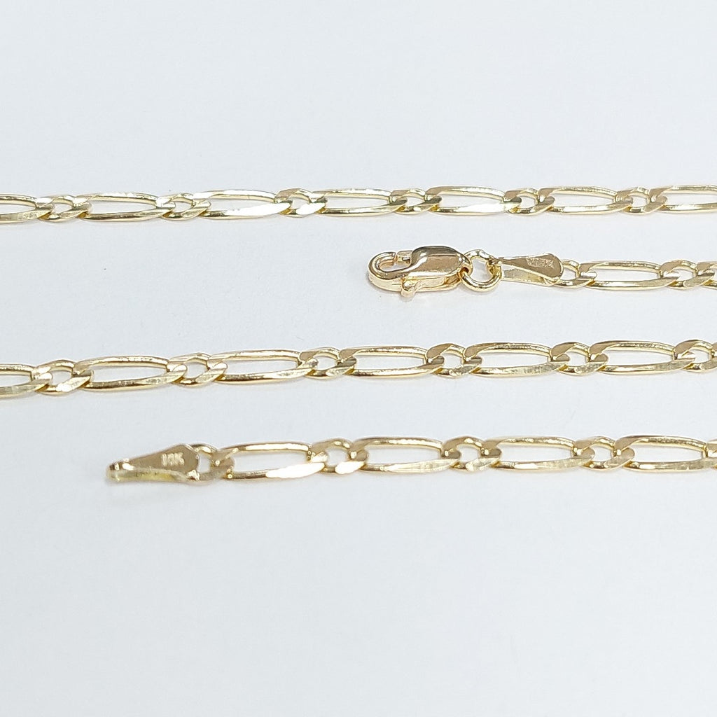CADENAS 1X1 ORO 14K 55 CM 7.5 GR (NUEVO)
