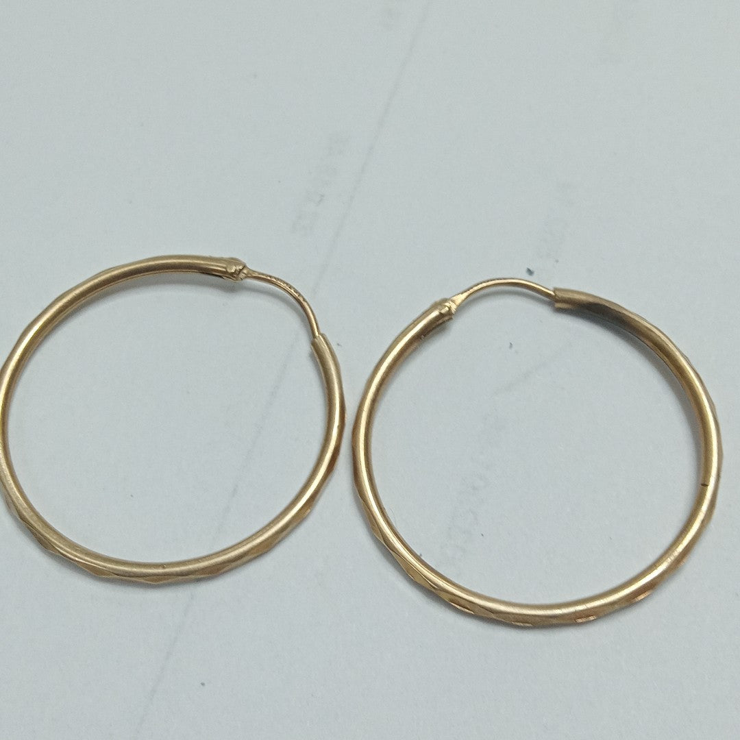 ARRACADAS PAR ORO 10 K 2 GRMS (SEMINUEVO)