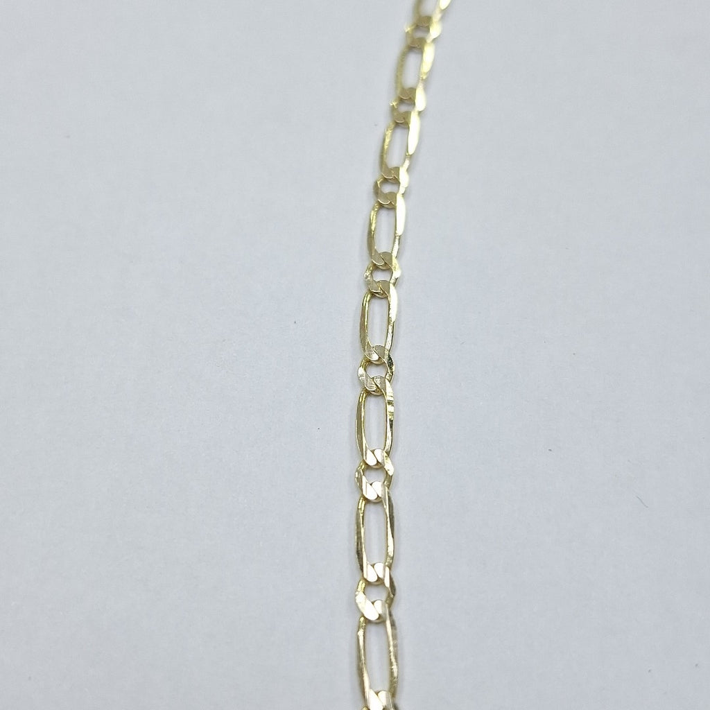 PULSERAS 1X1 ORO 14K 18 CM 2.7 GR (NUEVO)