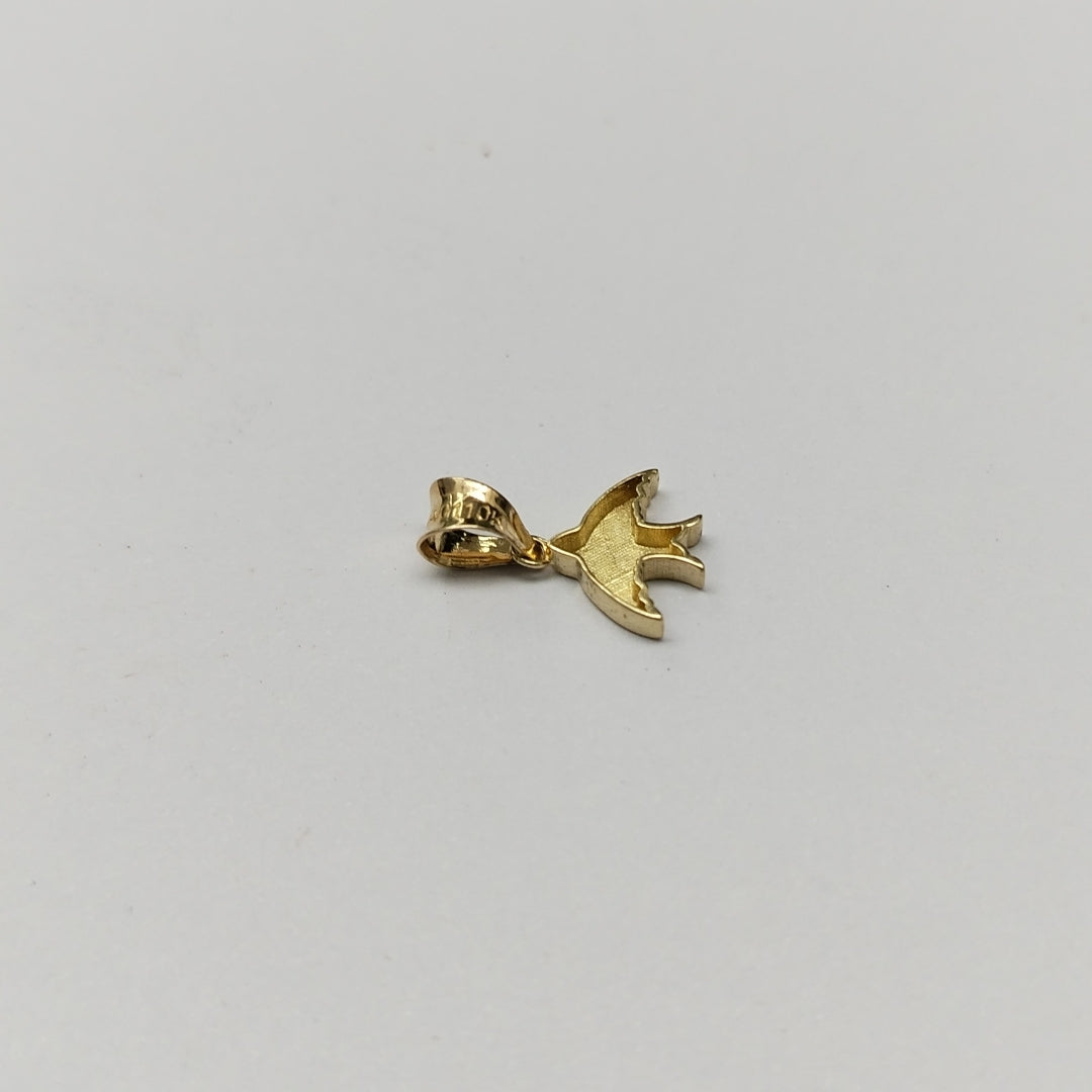 DIJES FIG AVE ORO 10K 0.5 GR (NUEVO)