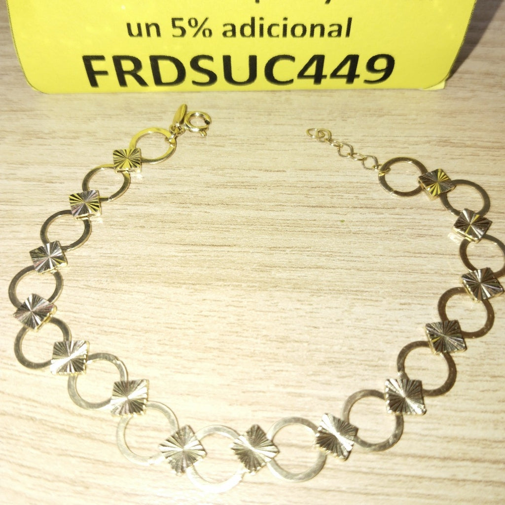 PULSERA ORO 14 K 3.6 GRMS (SEMINUEVO)