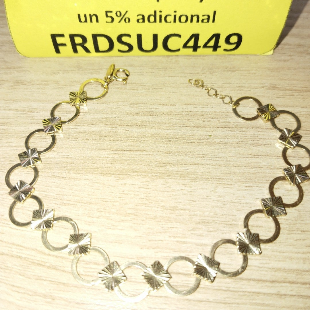 PULSERA ORO 14 K 3.6 GRMS (SEMINUEVO)