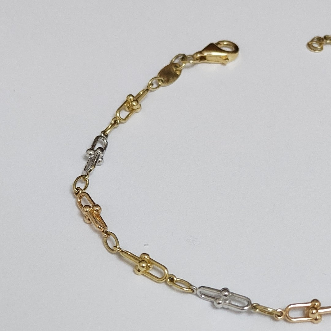 PULSERA ORO 14 K 3.6 GRMS (SEMINUEVO)