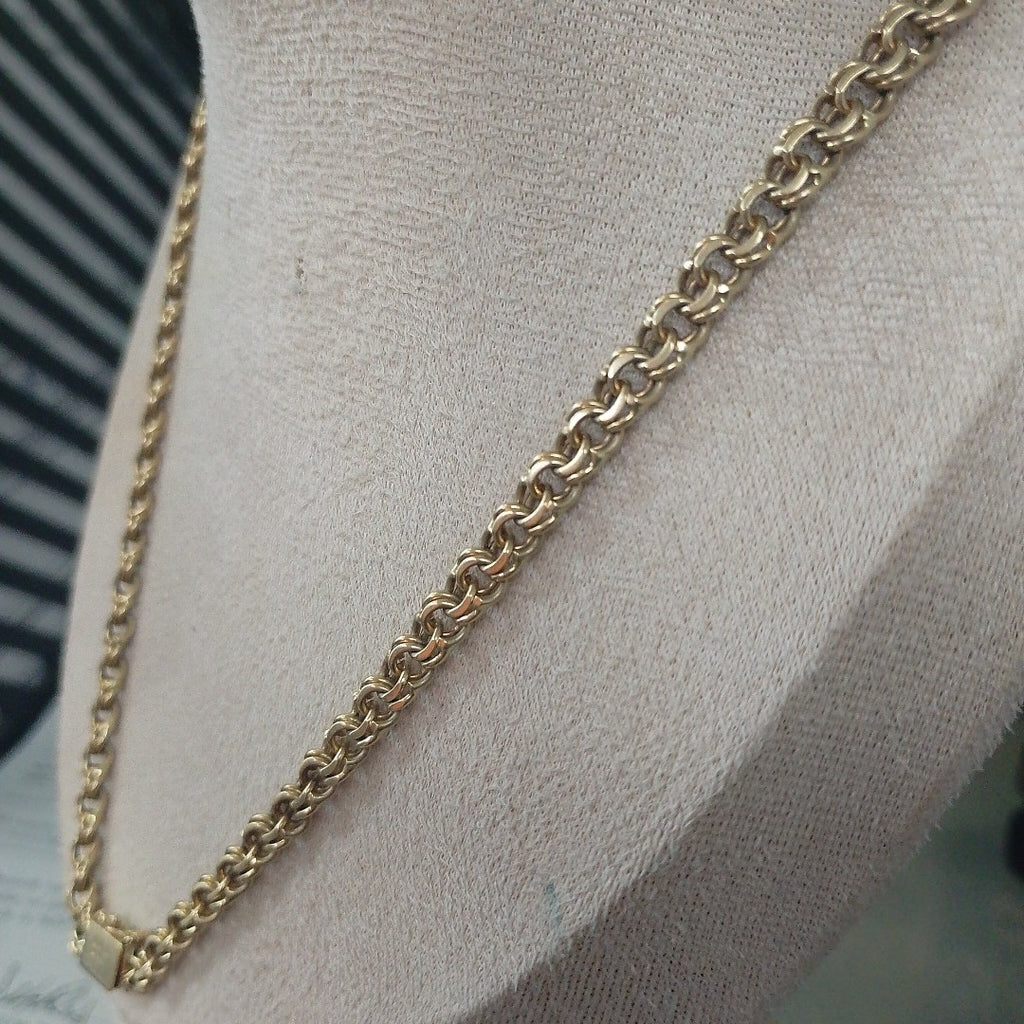 CADENA ORO 14 K 42.7 GRMS (SEMINUEVO)