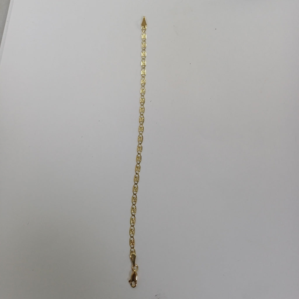 PULSERAS GUCHI ORO 14K 18 CM 2.8 GR (NUEVO)